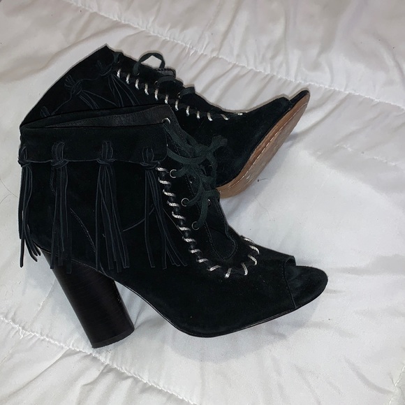 Cynthia Vincent boots open toe - Picture 1 of 3